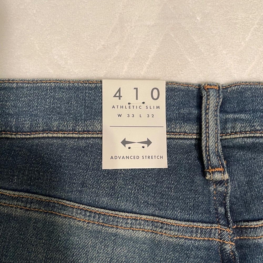 NWT - Lucky Brand 410 Athletic Slim w/Advanced Stretch Size: W33L32 - Picture 5 of 5
